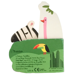 Livre cartonné enfant Tourbillon animaux – À partir de 10 mois