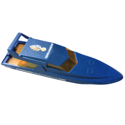 Bateau miniature Gendarmerie bleu