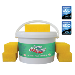 4kg Lemon Pierre d'Argent | Natural clay-based cleaning product | Clay cleaner
