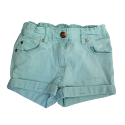Short Orchestra fille 5 ans bleu clair