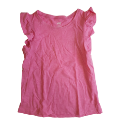 Débardeur rose bonbon H&M 122-128 cm