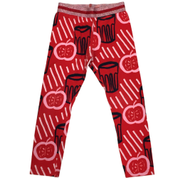 Legging Catimini rouge imprimé – 5 ans