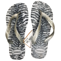 Tongs Havaianas imprimé zébré – Taille 35/36