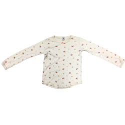 T-shirt manches longues Petit Bateau imprimé – 8 ans