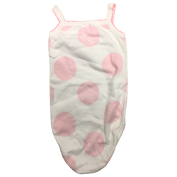 Body débardeur Absorba rose à pois – 12 mois