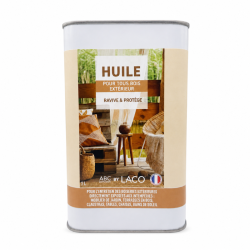 Huile pour bois extérieur : protège et sature tous bois