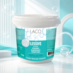 Triple action powder detergent - clean, fresh & stain-free