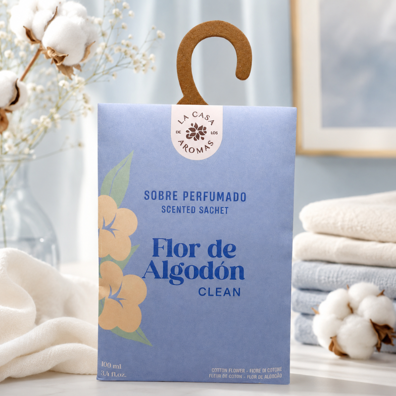 Sachet parfumé Fleur de Coton pour armoire | LacoShop