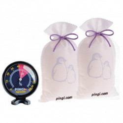 Sachets absorbeur d'humidité 2x450g : absorbeurs Pingi