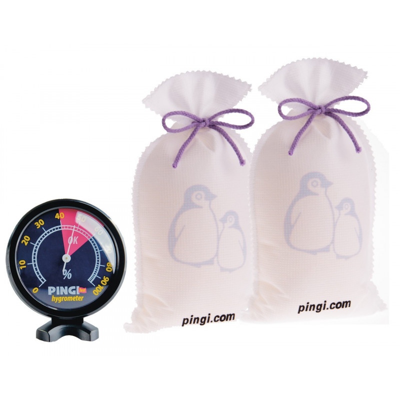 Sachets absorbeur d'humidité 2x450g : absorbeurs Pingi