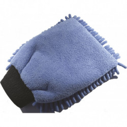 Double-sided microfibre cleaning mitt | Double-sided mitt