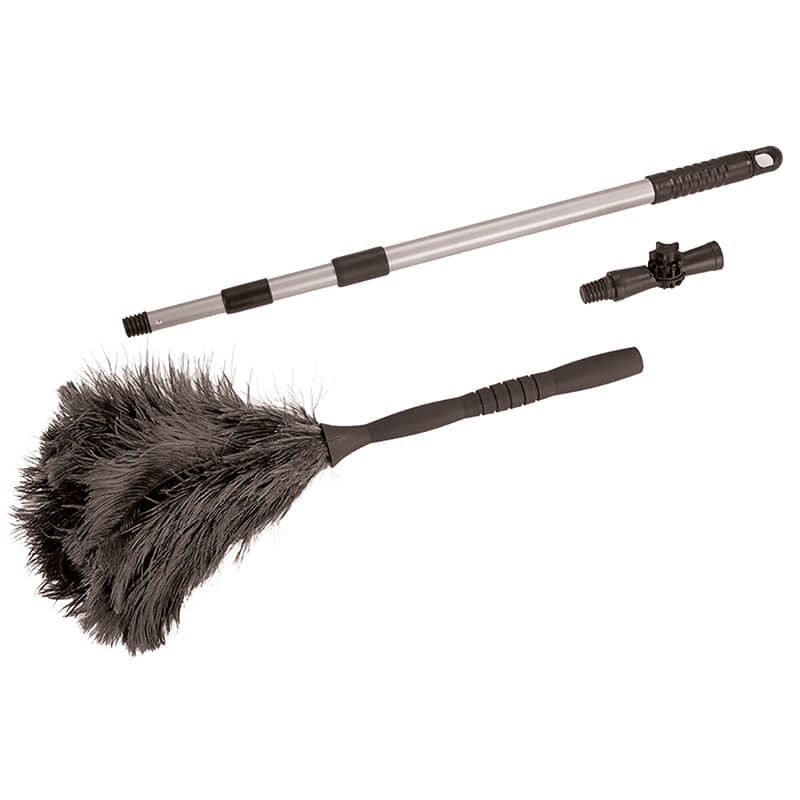 Ostrich feather duster | Extendable swivel duster