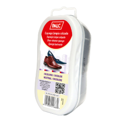 Éponge lustrante pour chaussures en cuir
