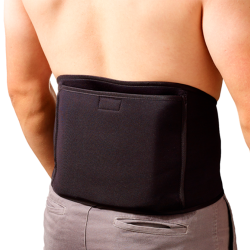Heated back belt - soothing pain relief & comfort