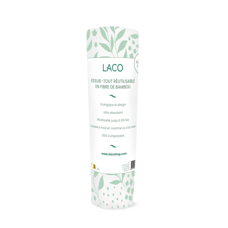 Reusable bamboo kitchen roll - eco-friendly & absorbent