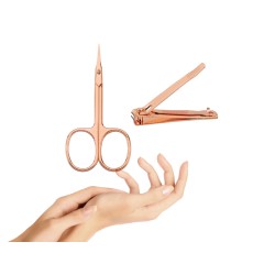Coupe ongles Pro Or Rose : qualité professionnelle