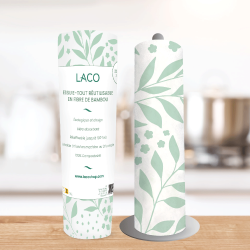 Reusable bamboo kitchen roll - eco-friendly & absorbent