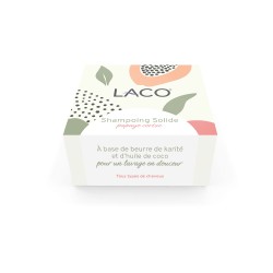Papaya cherry solid shampoo bar - vibrant & nourishing