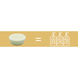 Soft honey nourishing conditioner bar - smooth & shiny hair
