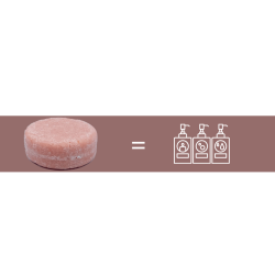 Papaya cherry solid shampoo bar - vibrant & nourishing