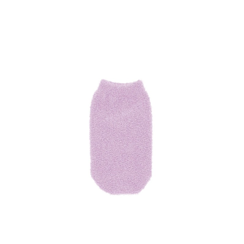 Gant exfoliant violet