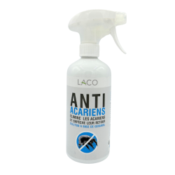 Produit en spray anti-acarien : élimine les acariens