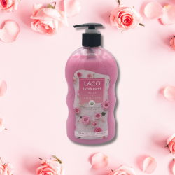 Savon pour les mains Rose et Aloe Vera