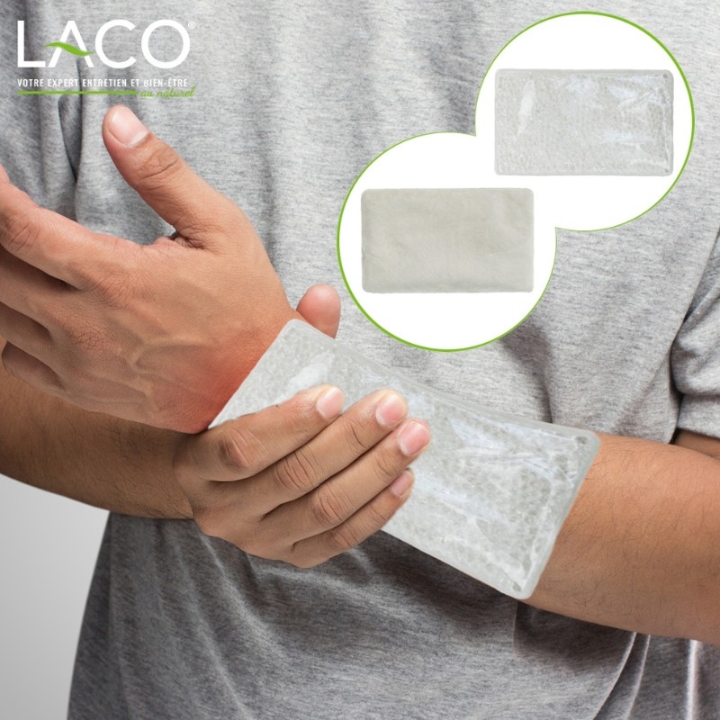 Gel pad hot & cold - fast pain relief & soothing