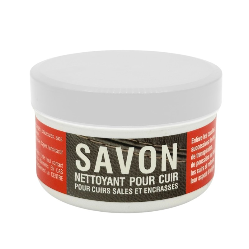 Savon nettoyant cuir : entretien et régénération cuir