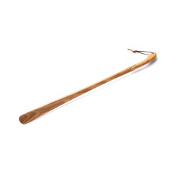 Long Oiled Oak Wood Shoehorn | Shoehorn 63cm