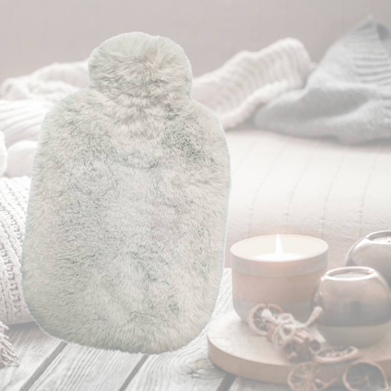 Bouillotte Cocoon : effet peluche