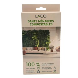 Compostable rubber gloves - eco-friendly protection