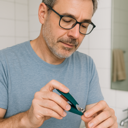 Nail clipper grip touch men - precise & comfortable