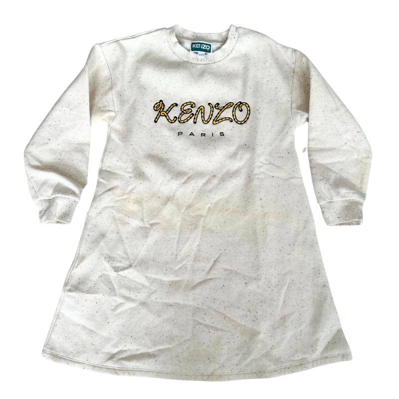 Robe Sweat Kenzo Kids – Logo Brodé et Confort Streetwear Chic Robe Sweat Kenzo Kids – Logo Brodé et Confort Streetwear Chic