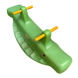 Crocodile à bascule – Le compagnon de jeu fun et robuste pour 1 à 3 enfants