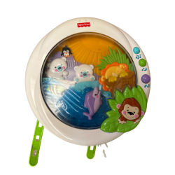 Projecteur musical Fisher-Price : un monde d’animaux et de lumière pour endormir bébé en douceur