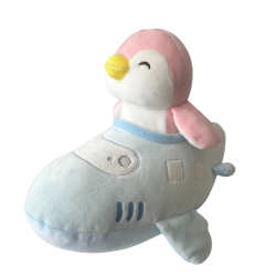 Peluche Pingouin dans un avion – Ultra douce