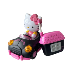 Hello Kitty en voiture avec remorque – Jouet à collectionner