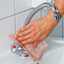 Lavettes en Cuivre | Lavettes grattoir avec fils de cuivre