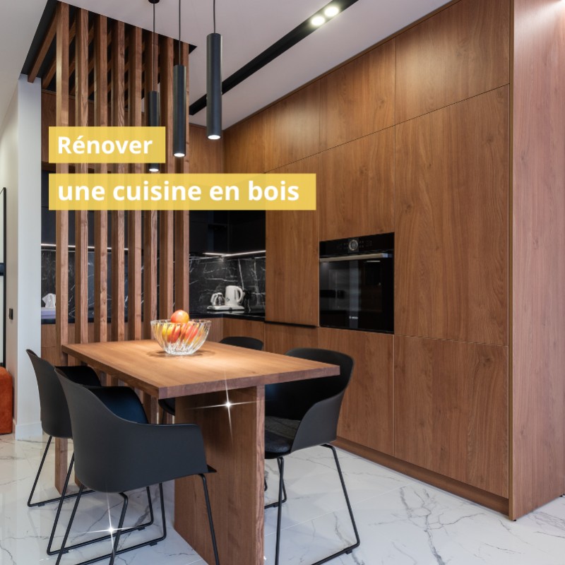 Rénover une cuisine en bois