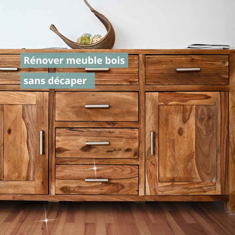 Rénover meuble bois sans décaper 
