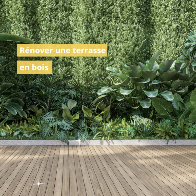 Rénover une terrasse en bois
