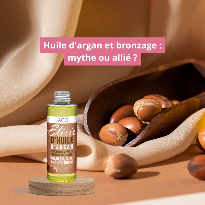 Huile d’argan et bronzage