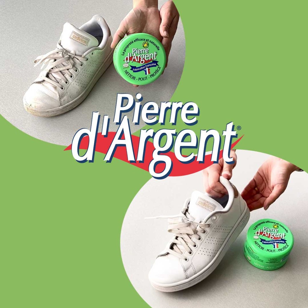 La mythique Pierre d'Argent pour nettoyer ses baskets