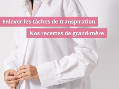 Nos recettes de grand-mère pour enlever les taches de transpiration