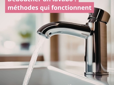 Déboucher un lavabo : méthodes qui fonctionnent 
