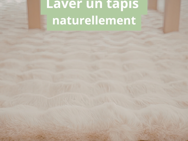 Laver un tapis naturellement : le guide complet par type
