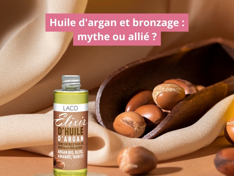 Huile d’argan et bronzage