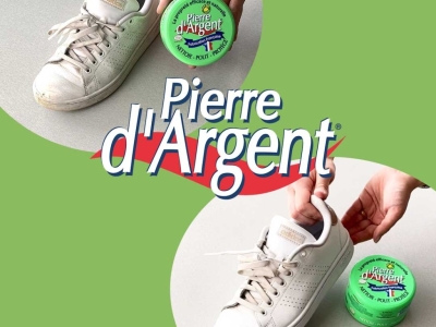Des baskets comme neuves grâce à la Pierre d'Argent !